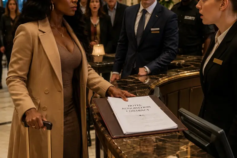 She Arrived With a Worn Luggage. By Daybreak, the Hotel Had to Face Its Fate.