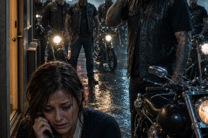 “He Broke My Arm,” the Hells Angels’ Sister Whispered — He Didn’t Hesitate: “I’m Coming”