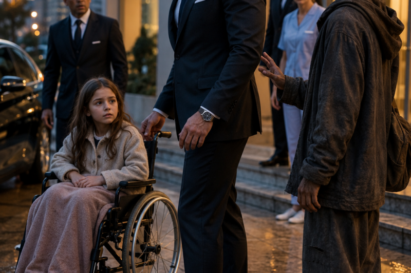 Sir, I Can Help Your Daughter Walk Again,” Said the Beggar Boy — The Millionaire Turned and Froze