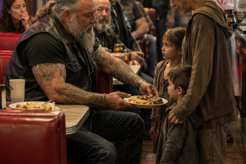 “Can We Have Your Leftovers?” — The Hells Angels Leader’s Response Stunned Everyone