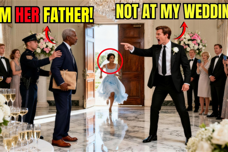 Groom Threw Bride’s Father Out for Looking Too Poor — Turned Pale When His CFO Walked In Behind Him