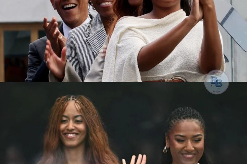 Unseen for Years! Malia and Sasha Obama Shock the World with a Sudden, Stunning Reality Check at Historic Chicago Family Reunion!