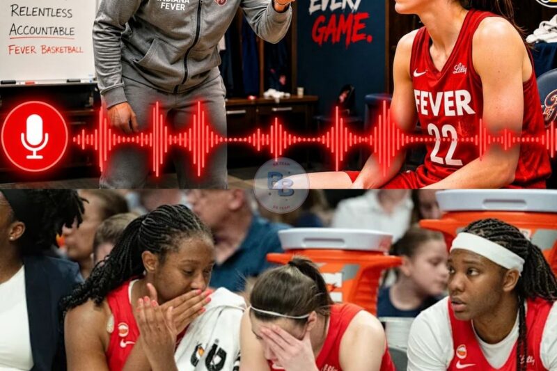 The Sideline Firestorm: How a Leaked Recording of Caitlin Clark and Stephanie White Exposed the Toxic Sensationalism of WNBA Media Scrutiny