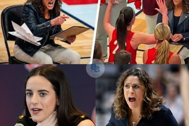 Sideline Explosion and Clipboard Drama Fuel Massive Backlash as Stephanie White Confronte Caitlin Clark in Devastating Portland Loss
