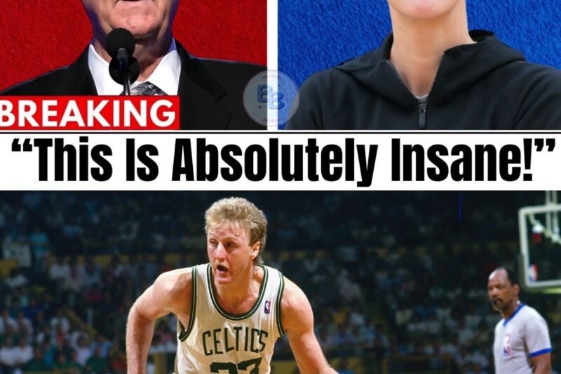 The Passing of the Torch: How Larry Bird’s Unscripted Defiance and Microphone Takeover Silenced Caitlin Clark’s Critics Forever