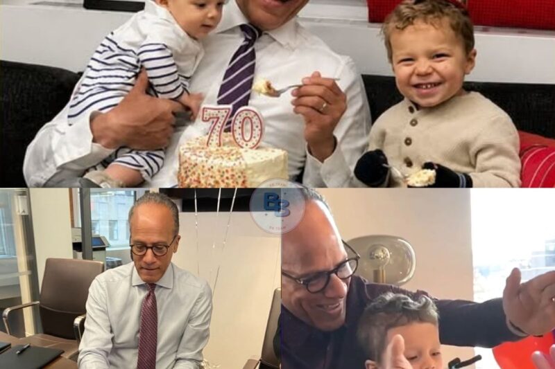 NBC Nightly News Anchor Lester Holt Blindblinded By Family Secret Inside Delivery Room As Shocking 70th Birthday Confession Leaves Fans In Tears!