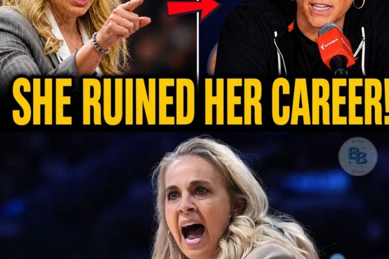 The WNBA Coaching Divide: How Becky Hammon’s Fearless Stand Exposed Stephanie White’s Accountability Crisis and the System Limiting Caitlin Clark