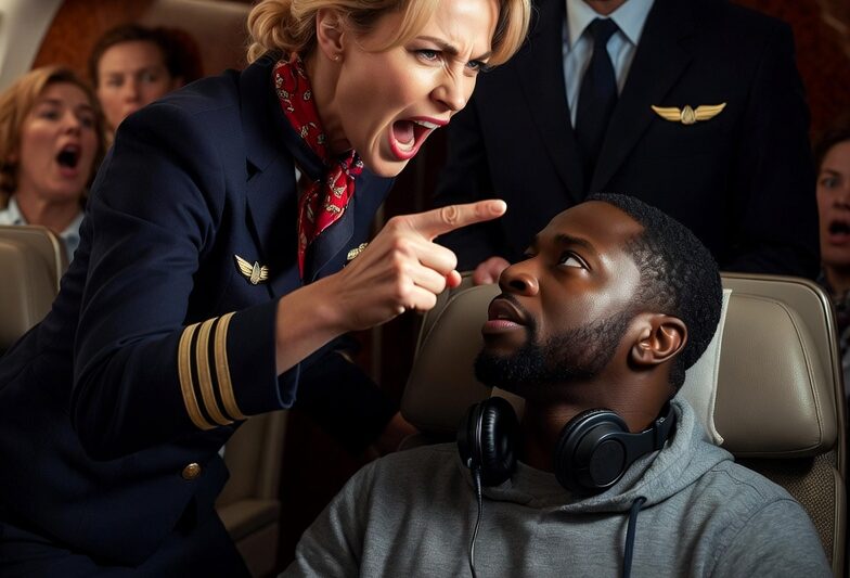 Flight Attendant Refused to Serve a Black Passenger — Karma Boarded Two Minutes Later.