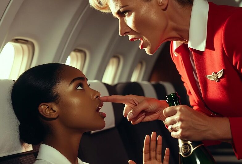 Black Passenger Denied Champagne in First-Class — She’s the CEO Who Signs Their Paychecks