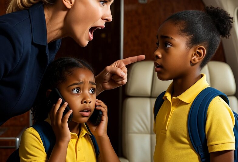 Flight Attendant Slaps Two Black Girls in First Class — One Call, 10 Minutes Later, $940M Fre
