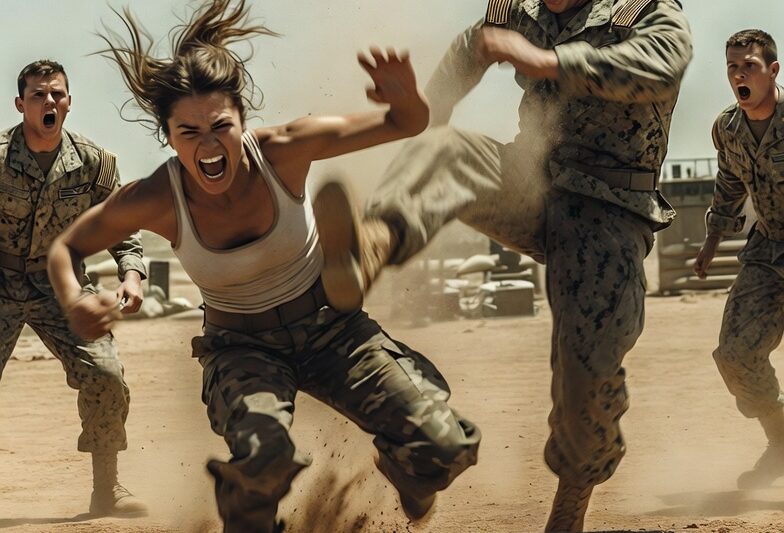 She Was Pushed From Behind and Mocked — Then Learned Why You Never Attack a Navy SEAL