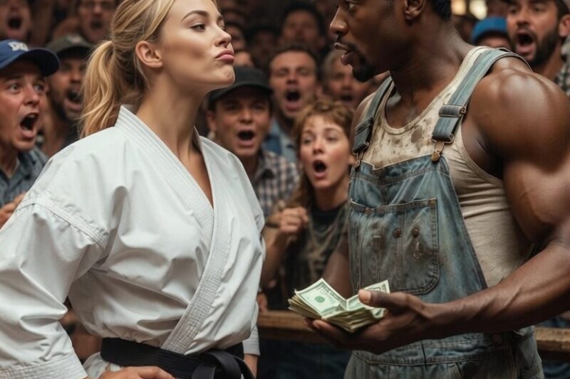 Easy Money An Arrogant Female Black Belt Challenges a Black Single Dad—Unaware He’s a Navy SEAL