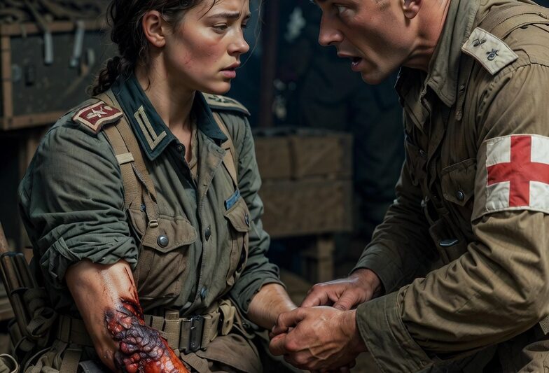 “It Burns When You Touch It” – The Hidden Wound of a German Woman POW That Left an American Soldier