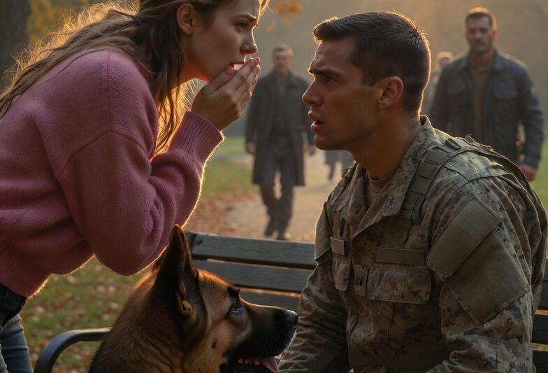 “Please Help Me…” A Young Widow Said — Until the SEAL’s K9 Shifted the Moment