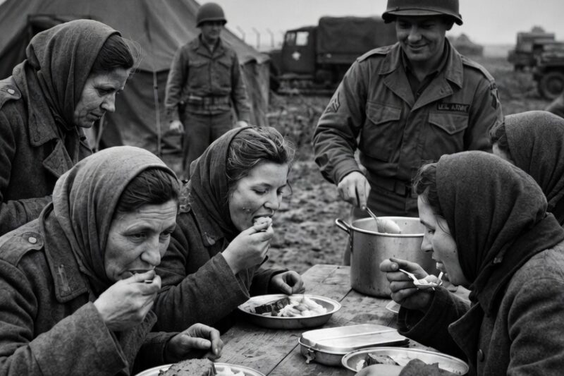 POW German Women Shocked by US Meals: From Fear of Hunger to Meatloaf & Mashed Potatoes