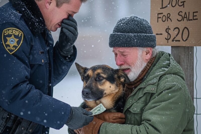 Officer Bought a German Shepherd for $20 from a PTSD Veteran—What Happened Next Will Melt Your Heart