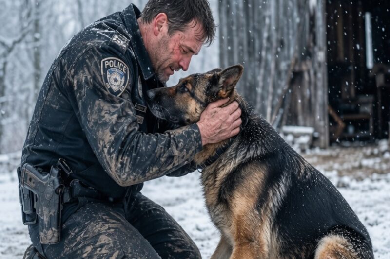 “I Thought He Was Gone Forever” — An Officer Cries When He Finds His Starving Police Dog! – YouTube