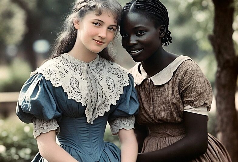 This 1879 photo seems sweet — until experts discover something disturbing about the enslaved young