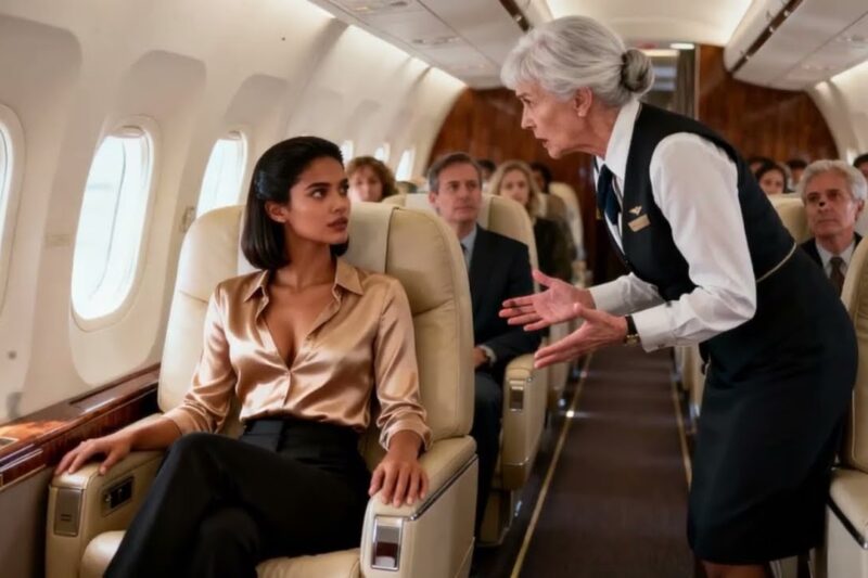 Black Woman Told to Give Up VIP Seat — Crew Unaware She’s the Airline’s CEO…