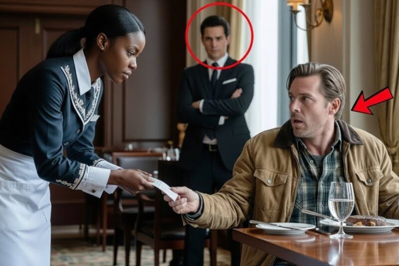 Undercover Billionaire Orders Steak — Waitress Slips Him a Note That Change His Decision About……