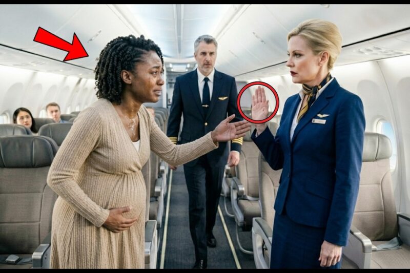 Airline Staff Denies Water to a Pregnant Black Woman — Then the Co Pilot Opens the Cockpit Door