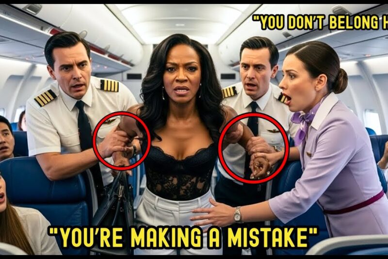 Black Woman Removed from First Class — Later,  Fires Everyone Before Landing