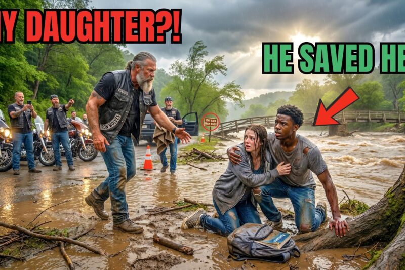 Homeless Black Teen Saved a Biker’s Daughter From the River — He’ll Never Sleep on the Street Again