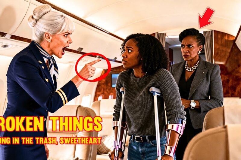 Flight Attendant Threw Away A Black Disabled Girl’s Crutches—NEXT, Her Mother Fires Her Instantly