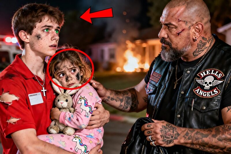 Stepmother Locks 6-Year-Old in Burning House. What 250 Bikers Did Next Left Everyone Speechless