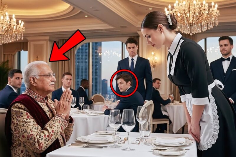 Everyone Avoided the Indian Billionaire — Until the Waitress Shocked Him by Speaking Hinding