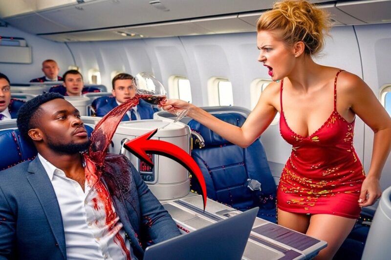 “Big mistake.” White Passenger Spills Alcohol on Black Lawyer — Court Order Shocks the Cabin