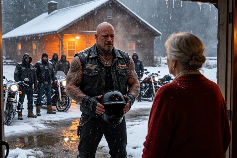 Elderly Couple Fed Bikers — Next Morning 1000 Hells Angels Turned Their Home Into a Miracle