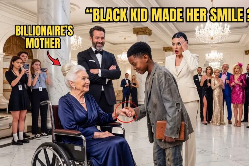No One Could Understand Billionaire’s Deaf Mother — Then Black Child Did Something No One Expected