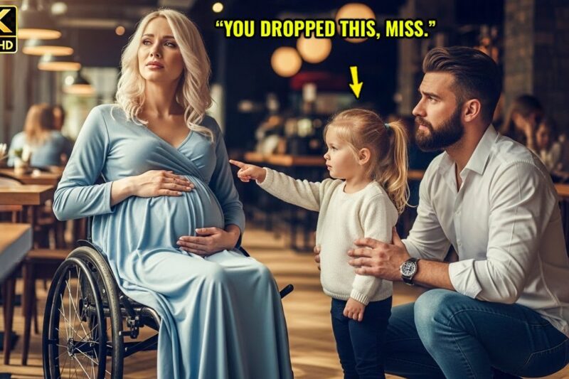 Pregnant Woman in Wheelchair Was Ignored by Everyone — Until a Single Dad Pulled Out a Chair