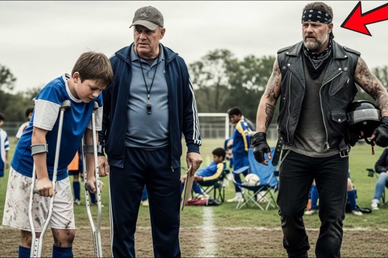 That Boy Has Been Limping All Week — NEXT, Coach Finally Called His Biker Brother