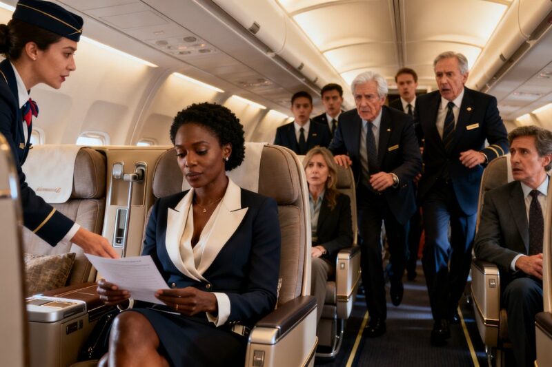 Black Woman Asked to Give Up Her VIP Seat — They Didn’t Know She Was the Airline CEO