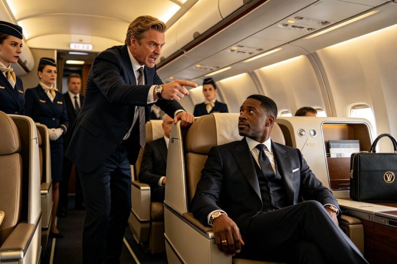 Passenger Demanded Black Man Move to Economy — Shocked When He’s the Airline’s Investor