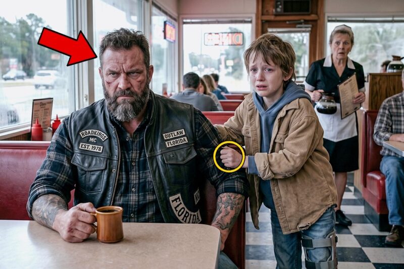 “Can I Sit With You“ Asked the Limping Boy to the Biker — What He Discovered is Unthinkable