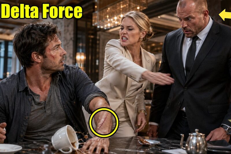 A CEO Slapped a Single Dad in a Café — Then Her Bodyguard Recognized His Scar
