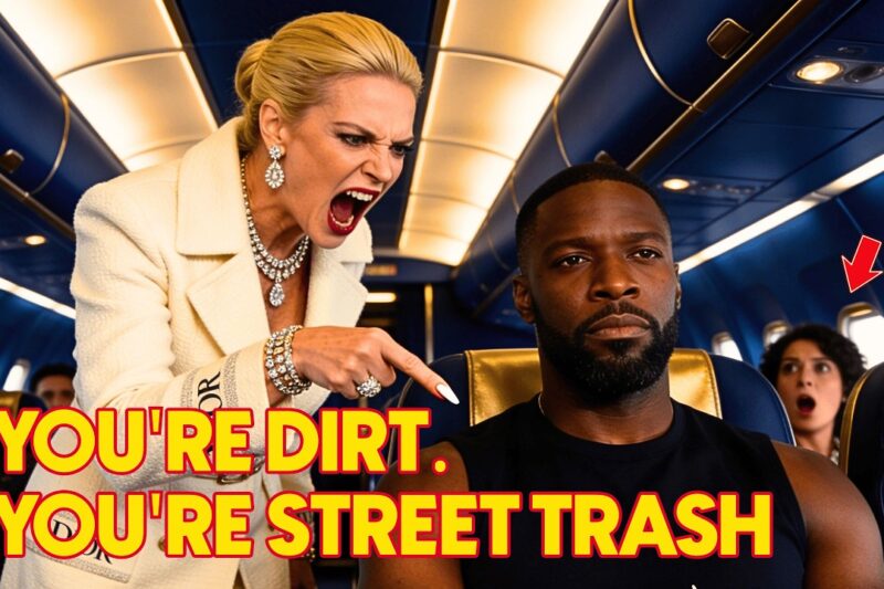 Rich Woman Spits on Black Passenger in First Class — He Owns the Airline