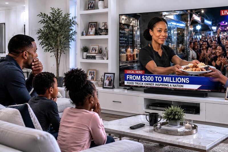 Her Ex-Husband Took The House, Car & Kids. She Built A Food Truck With $300. Then He Saw Her On TV..