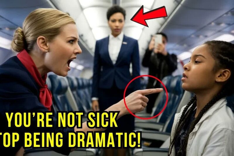 White Flight Attendant Hits Sick Black Girl—Speechless When Her CEO Mother Arrives