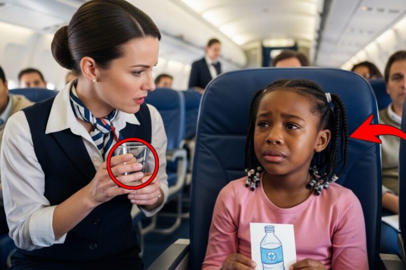 Young Black Girl Denied Water on Flight — What She Does Next Forces Plane to Land Immediately