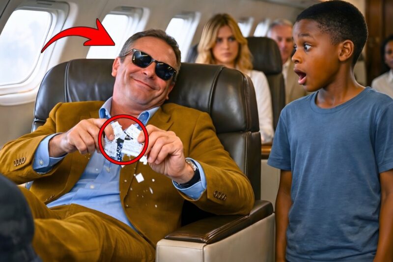 Black kid’s first-class seat taken—Then his billionaire father stops flight
