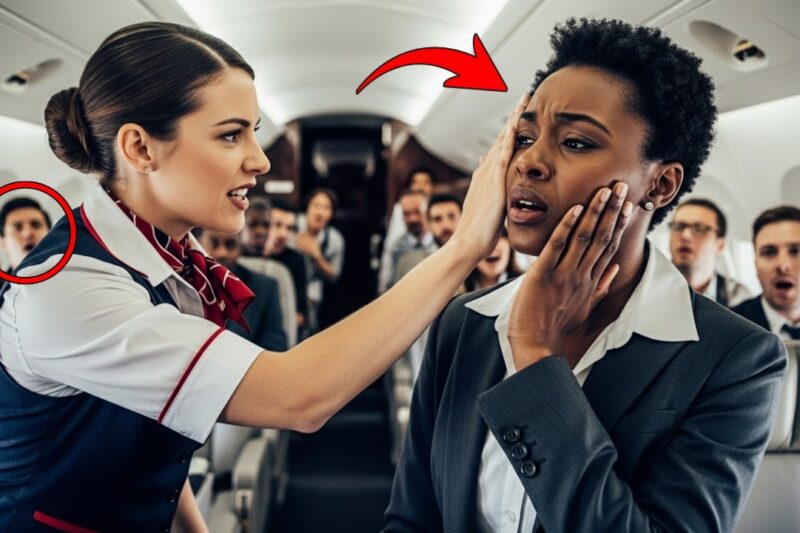 Flight Attendant Slaps Black Woman CEO Unaware She’s the Billionaire Owner of the Plane