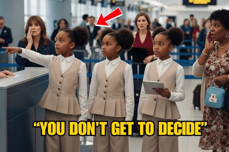 8-Year-Old Trillionaire Triplets Buy Entire Plane after Gate Agent Ignores Black Family’s Medical…