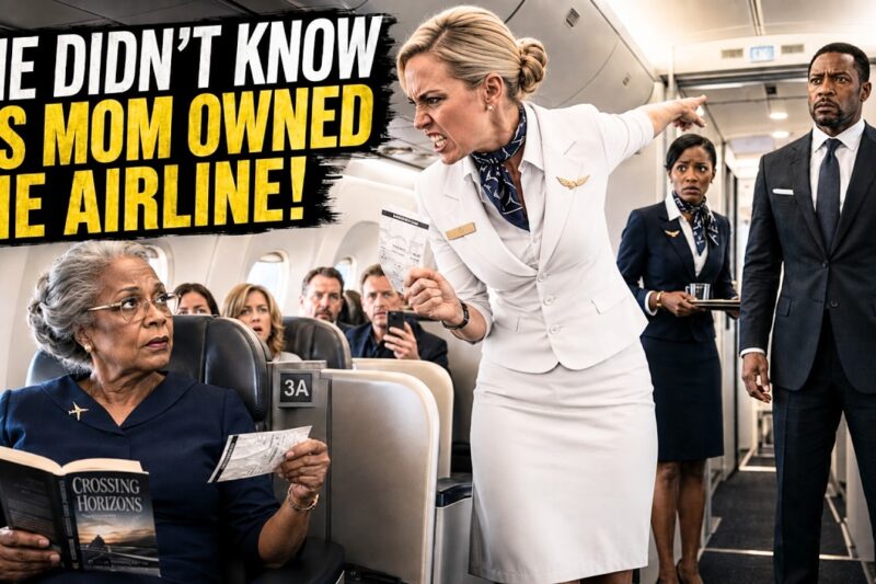 Attendant Removes Elderly Black Woman From First Class — Unaware She’s the Airline CEO’s Mother