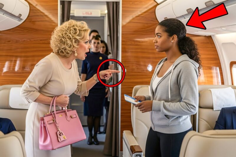 Passenger Insulted Black Girl Boarding First Class — Unaware Her Dad Owns the Jet.