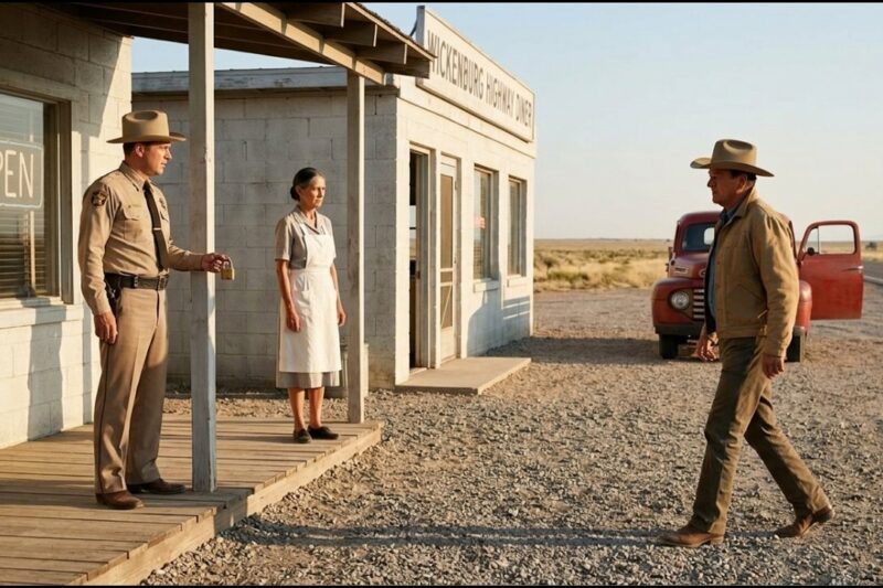 John Wayne Watched A Sheriff Padlock A Widow’s Diner In Arizona 1957 — Then He Bought The Lease