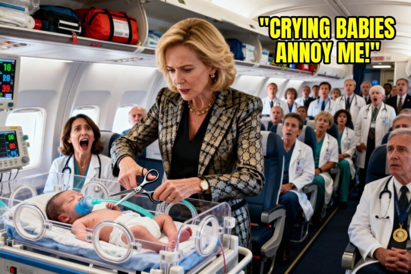 Karen Interfered With a Premature Baby’s Medical Support on Flight 333 — Instantly Regretted It